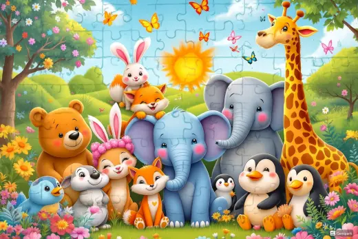 Animal Friends Puzzle